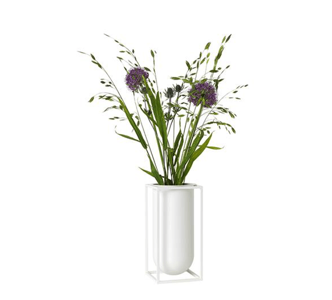 Hovedbilde By Lassen Kubus Lolo Vase, Hvit
