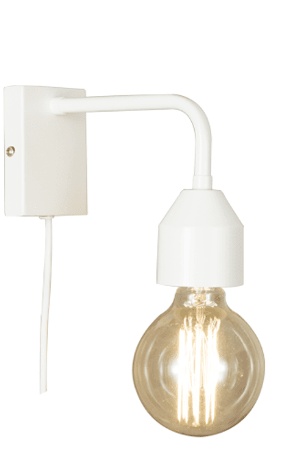 Hovedbilde Flynn vegglampe hvit