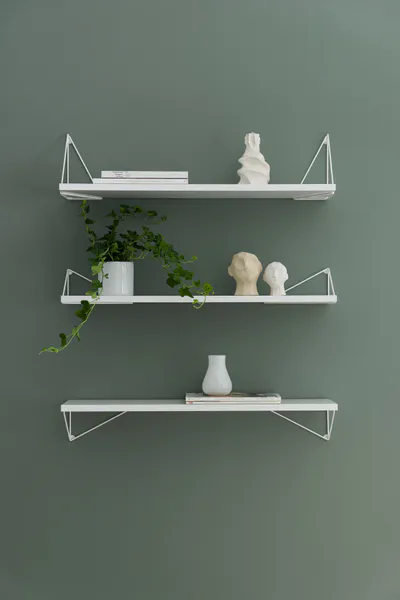 Hovedbilde MAZE Pythagoras Hylleknekt 2pk, Hvit