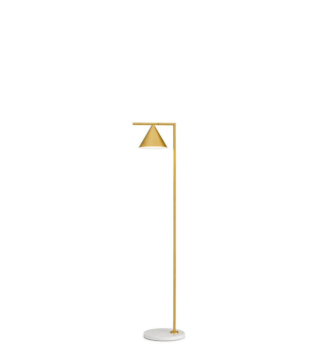 Flos Captain Flint Gulvlampe, Messing