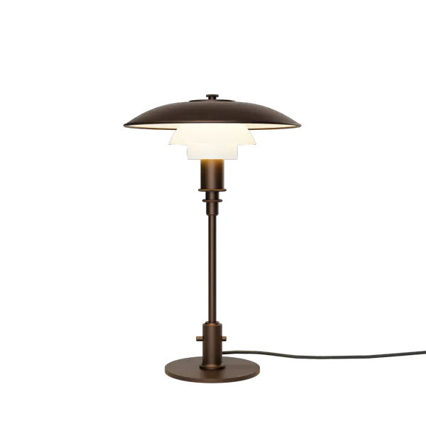 Hovedbilde Louis Poulsen PH 3/2 Aged Brass Opal Bordlampe levering ultimo september 2025