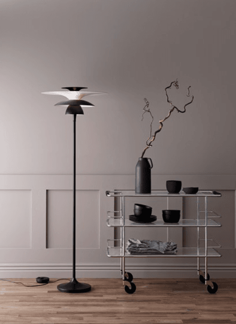 Hovedbilde Belid picasso D380 LED, matt sort (utstilling)