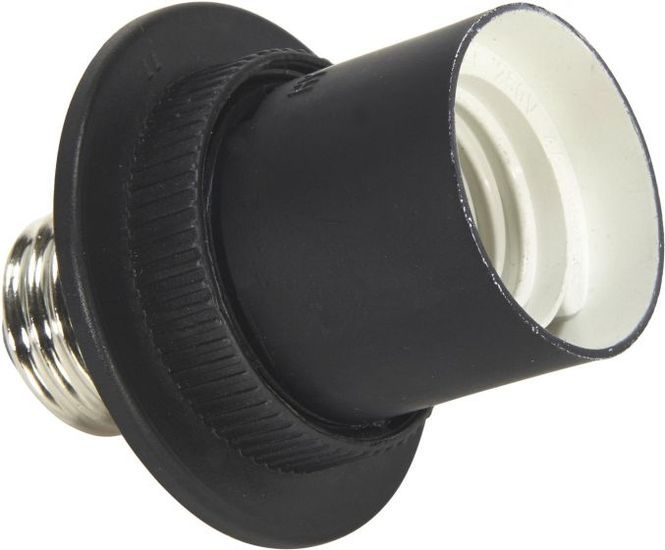 Hovedbilde Adapter med skjermring E27/E27