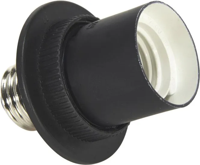Hovedbilde Adapter med skjermring E27/E27