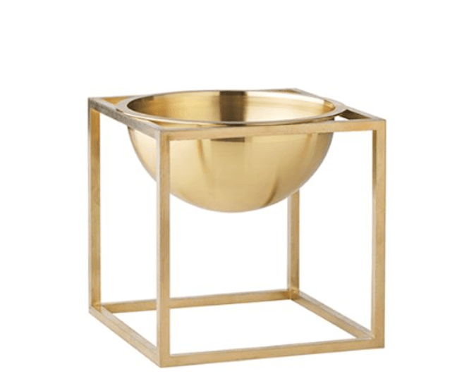 Hovedbilde By Lassen Kubus Bowl Liten, Messing