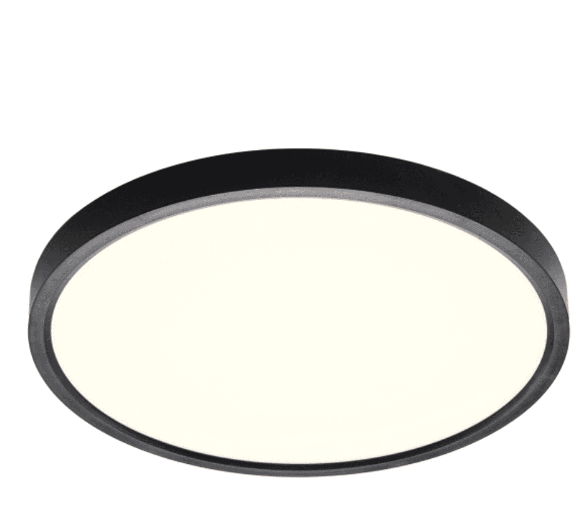 CARO PLAF 42 CM 24W DIMBAR IP54 CCT SVART