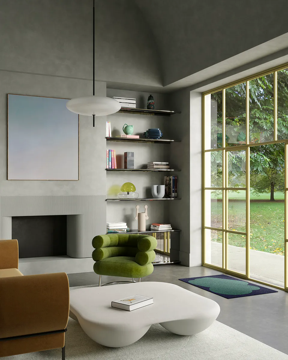 Heymat X Sight Unseen Emerald Dørmatte, 58x81