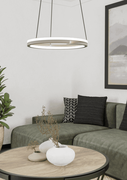 Hovedbilde Eglo - Mezzomonte pendellampe, sandfarget, LED