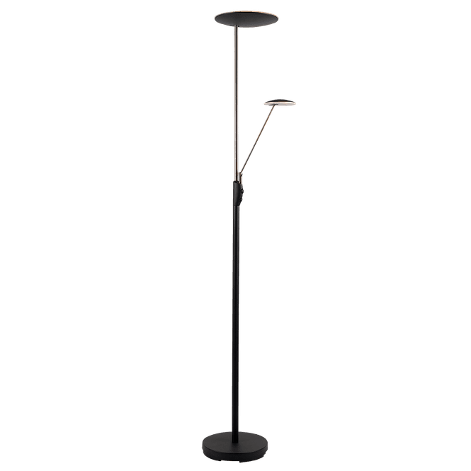 Hovedbilde Bergamo LED Uplight Gulvlampe, Svart