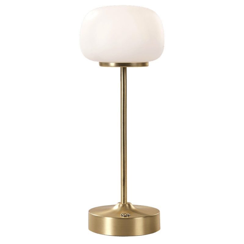 Ms Millie Oppladbar bordlampe, messing/opal