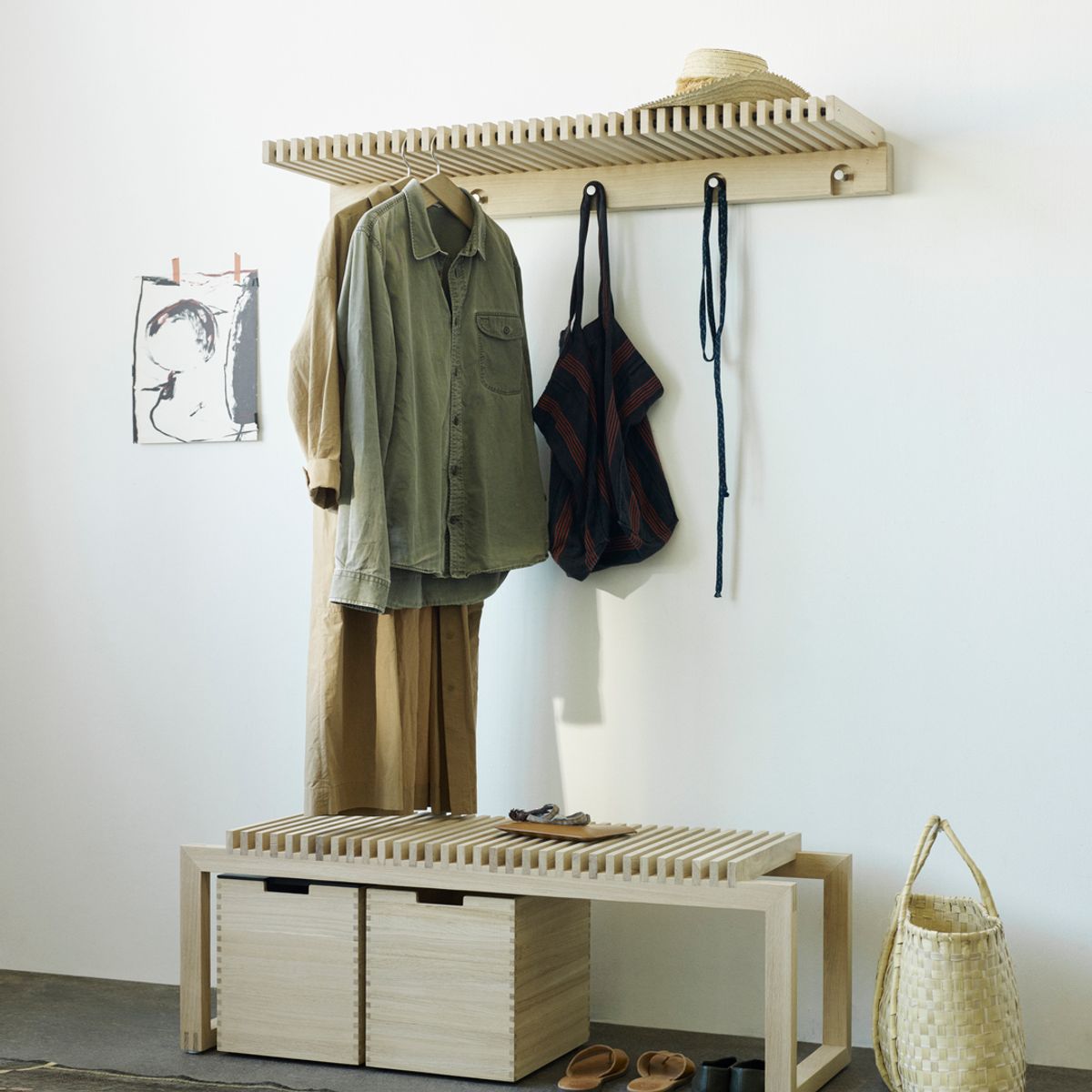 Fritz Hansen Cutter Box Low, Eik