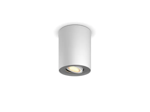Hovedbilde Philips Hue Pillar Takspot, Hvit (u/fjernkontroll)