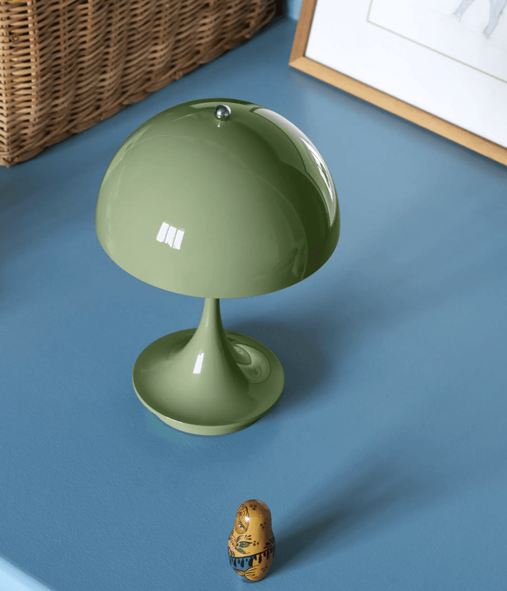 Louis poulsen -Panthella 160 Portable Lampe / Opaque moss green