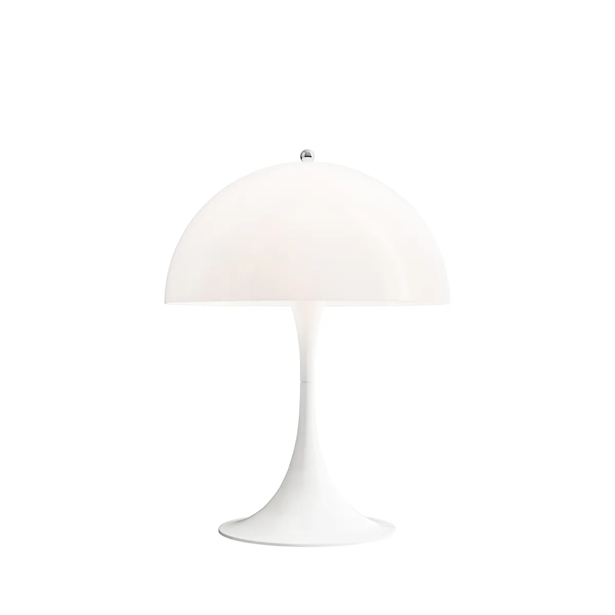 Louis Poulsen Panthella 400 Bordlampe, Hvit Opal