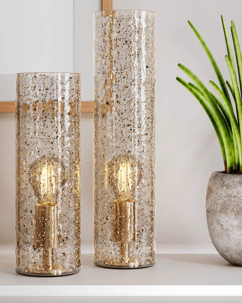 Hovedbilde By Rydens Golden Bordlampe H40, Guld