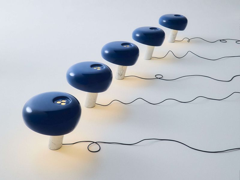Flos Snoopy Bordlampe, Navy Blue