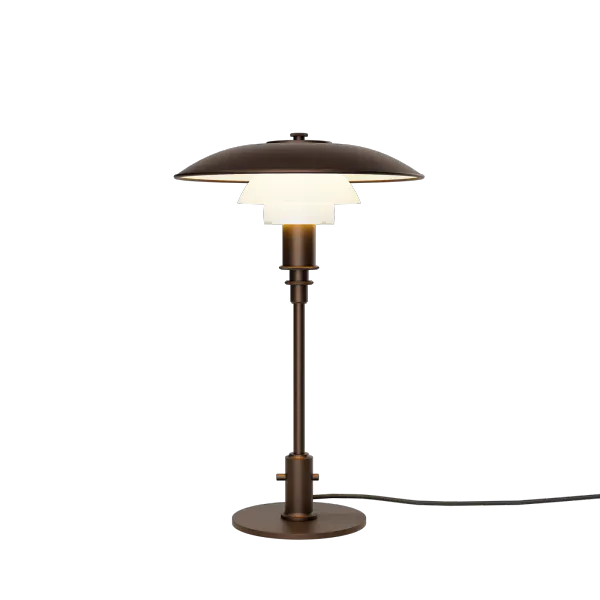 Hovedbilde Louis Poulsen 3/2 Bord Aged Brass, Opal Messing