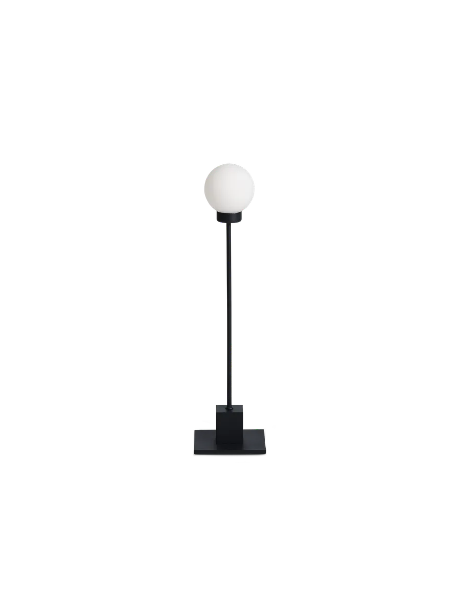 Northern Snowball Bordlampe, Sort
