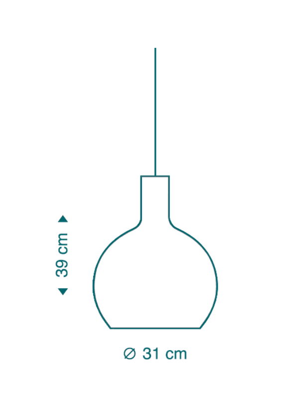Secto Design Octo Tre 4242 , valnøtt