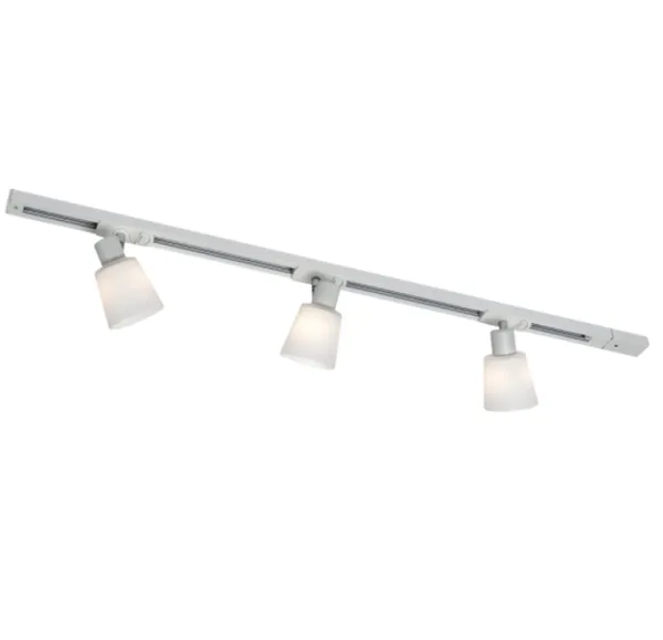 Hovedbilde TRACKLINE VETRO SPORTSKINNE 1m 3xG-9 HVIT/OPAL