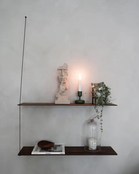 Hovedbilde Woud Stedge shelf 80cm, smoked oak 