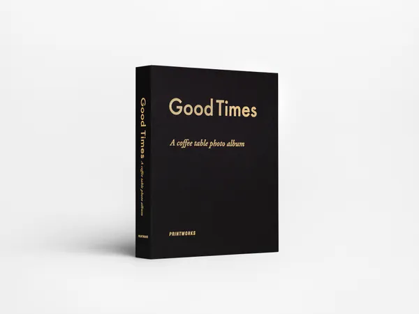 Hovedbilde Printworks Good Times Fotoalbum, Sort
