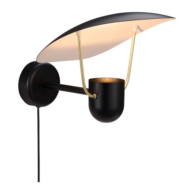 Hovedbilde Nordlux Fabiola Vegglampe, Sort