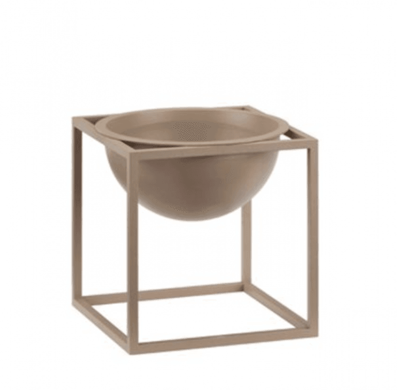 By Lassen Kubus Bowl Liten, Beige/Lysegrå