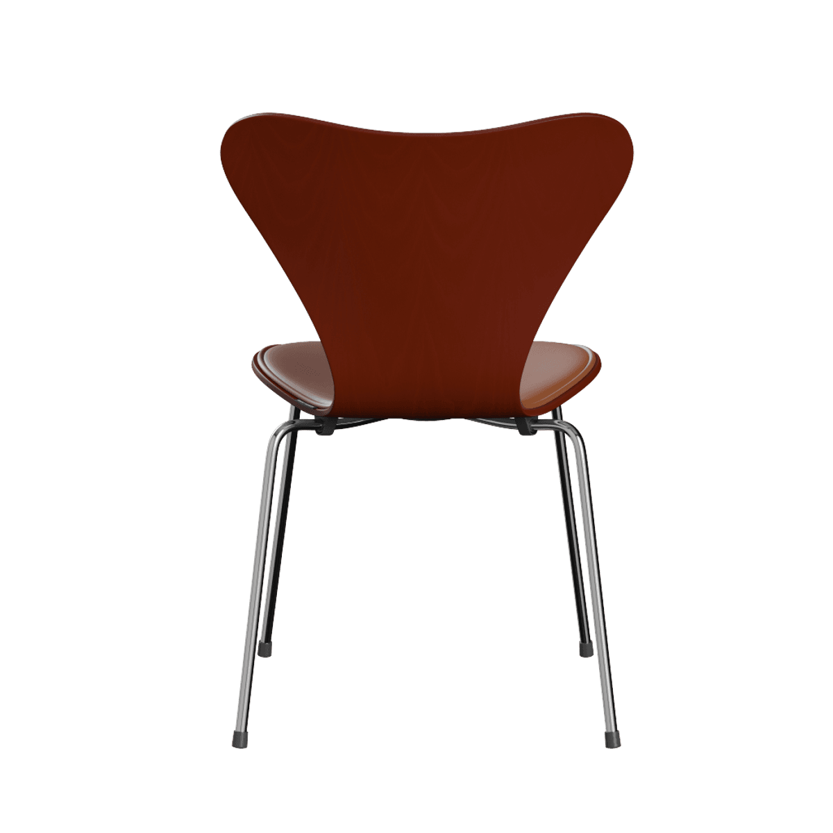 Fritz Hansen Series 7™ 3107, Forsidepolstret Essential Lær Valnøtt