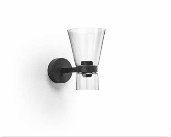 Hovedbilde Flos - Nocturne W Cone EU Black - lampe i to deler