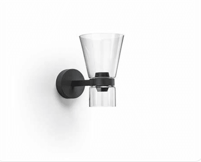 Hovedbilde Flos - Nocturne W Cone EU Black - lampe i to deler