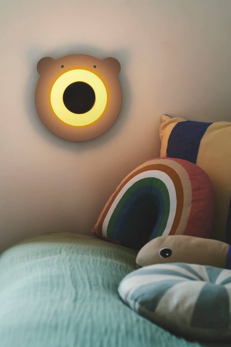 Nordlux Bruna Bear Vegglampe, Brun