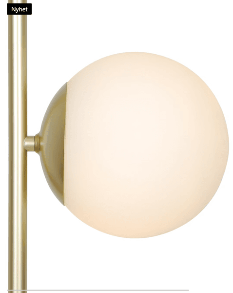 Hovedbilde Nordlux Lilly gulvlampe, messing