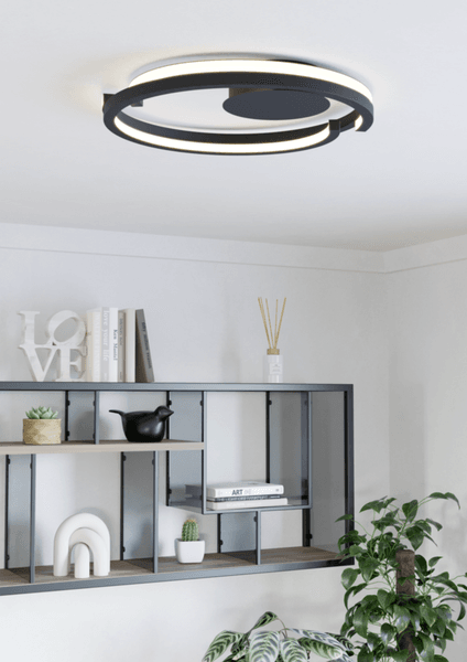 Hovedbilde MS - Mezzomonte tak, sort LED